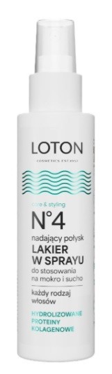 LOTON Lakier do włosów 4 125ml&