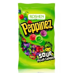 Karmelki z nadzieniem o smaku wieloowocowym, Roshen Peppinezzz, 900g