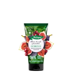 HERBAPOL Krem ochronny do rąk i paznokci - Figa & Żurawina & Masło Shea 50 ml