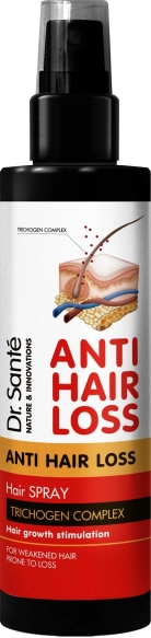 DR. SANTE Anti Hair Loss Lakier-odżywka stymulujący wzrost włosów Trichogen Complex 150 ml