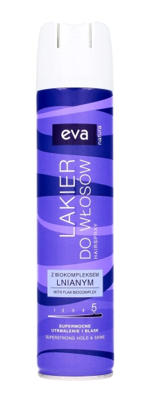 TZMO EVA NATURE LAKIER D/WŁ LEN SUPER MOCNY &