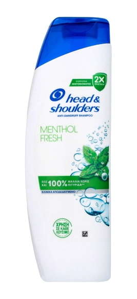 HEAD & SCHOULDERS Menthol Fresh Szampon przeciwłupieżowy  330 ml