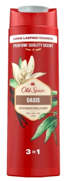 OLD SPICE Oasis Żel pod prysznic i szampon dla mężczyzn 3w1 400 ml