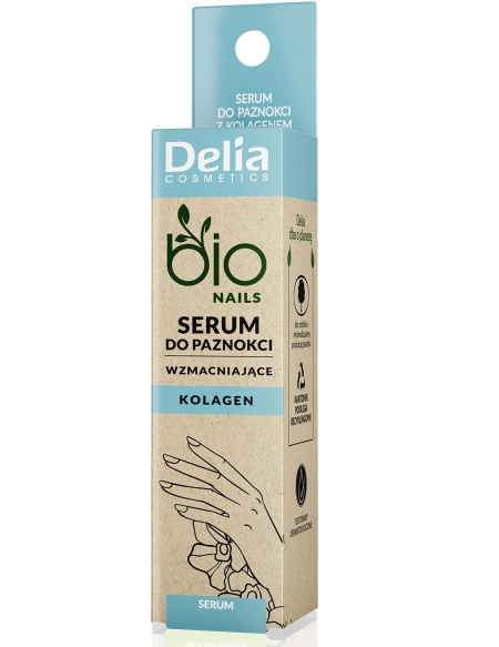 DELIA Bio Nails Wzmacniające serum do paznokci z kolagenem 11 ml
