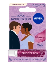 NIVEA Bridgerton Edition Pielęgnująca pomadka do ust Blackberry Pie 4,8g