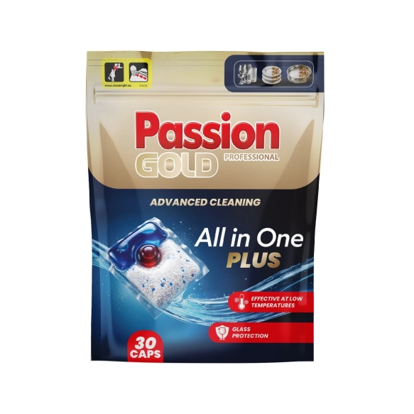 PASSION GOLD All in One Plus Tabletki do zmywarki 30 szt.