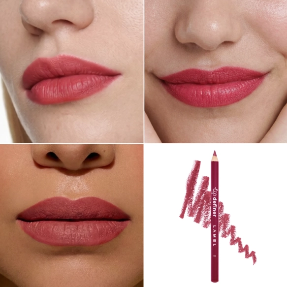 LAMEL Konturówka do ust 10 Raspberry silk