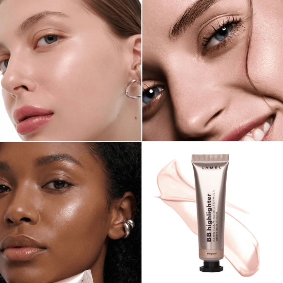 LAMEL Rozświetlacz w kremie BB Highlighter 401 Pearl, 10ml