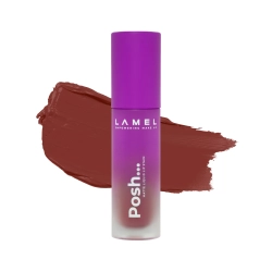 LAMEL Posh Matt Płynna pomadka nr 405 Punch Pink