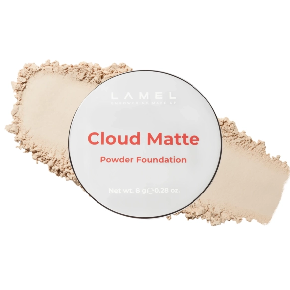 LAMEL Cloud Matte Puder kompaktowy matujący nr 401 Fair Ivory