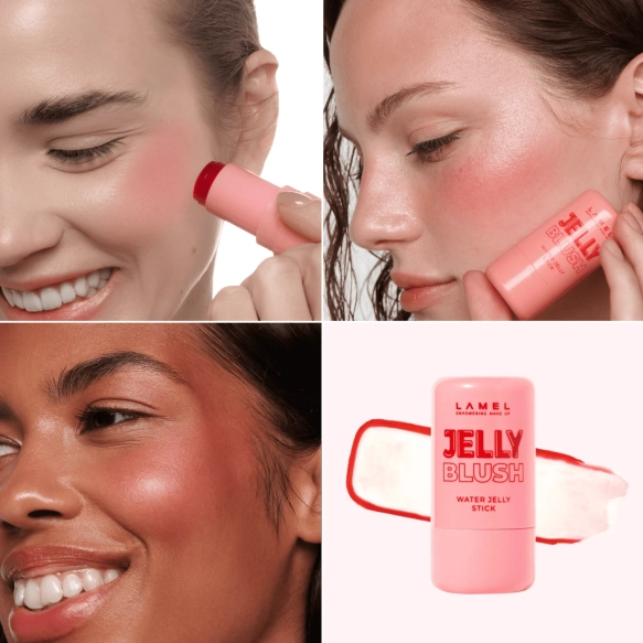 LAMEL Water Jelly Blush Róż do policzków i ust w sztyfcie nr 01 Lychee