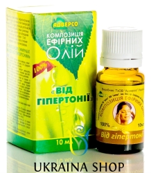 Essential Oil Blend for Hypertension, 100% Natural, Adverso