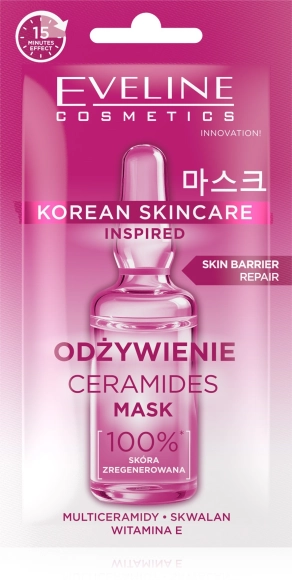 EVELINE Korean Skincare Ceramides Maseczka do twarzy 8 ml
