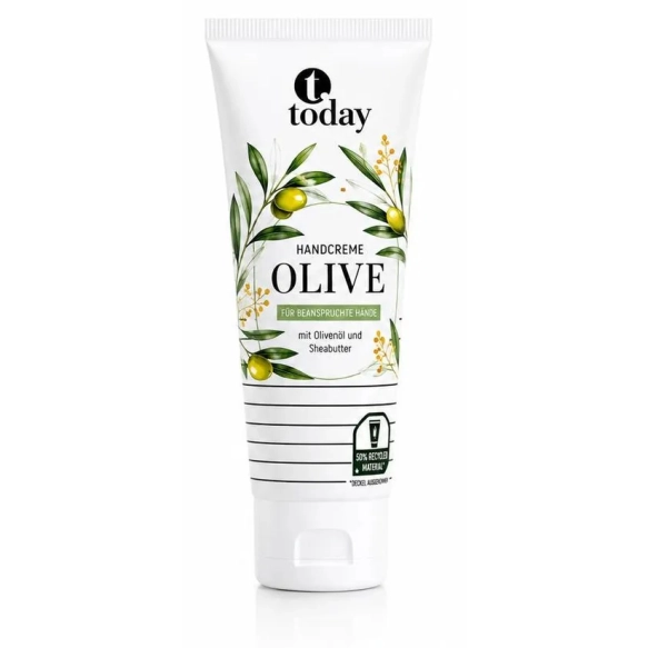 Hand Cream with Olive Oil &amp; Shea Butter, Today Olive, 125ml