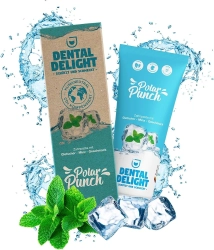 Зубна Паста зі Смаком Крижаної М'яти, Dental Delight Polar Punch, 75мл