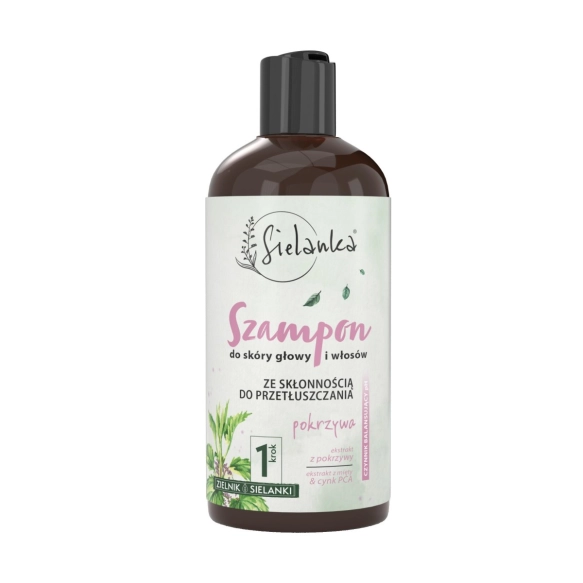 SIELANKA Szampon do skóry głowy i włosów z tendencją do przetłuszczania się Pokrzywa 400 ml