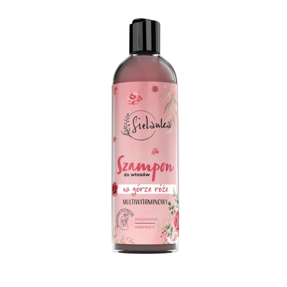 SIELANKA Szampon do włosów multiwitaminowy Róża 400 ml