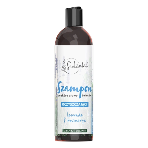 SIELANKA Szampon oczyszczający do skóry głowy Ziołowy Detox - Lawenda & Rozmaryn 400 ml