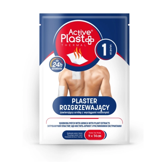 Arnica Warming Pain Relief Patch, Active Plast