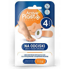 ActivePlast Plastry na Odciski z Kwasem Salicylowym 4 szt.