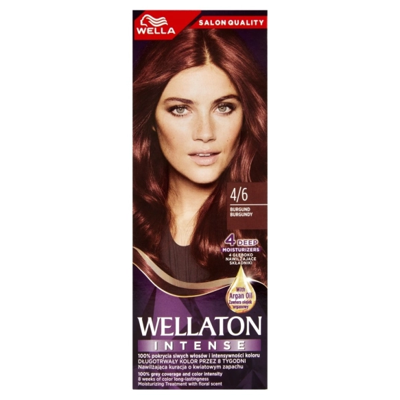 Wella Wellaton Krem intensywnie koloryzujący nr 4/6 - Burgund  1op.