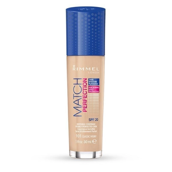 Rimmel Podkład Match Perfection nr 101 classic ivory   30ml