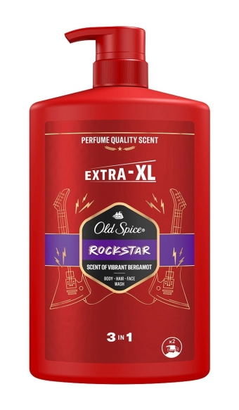 OLD SPICE Rockstar Żel pod prysznic i szampon dla mężczyzn 3w1 1000 ml