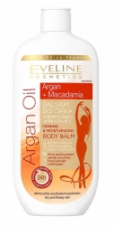 EVELINE Balsam do ciała ujędrniająco-nawilżający 3w1 Argan Oil & Macadamia 350 ml