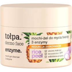 TOŁPA Dermo Face Enzymy Mochi - żel do mycia twarzy 3 enzymy Rice Peel 110 g