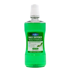 BEAUTY FORMULAS Daily Defence Płyn do płukania jamy ustnej Świeża Mięta 500 ml