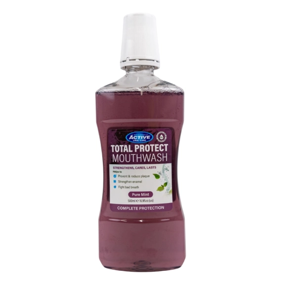 BEAUTY FORMULAS Total Protect Płyn do płukania jamy ustnej 500 ml