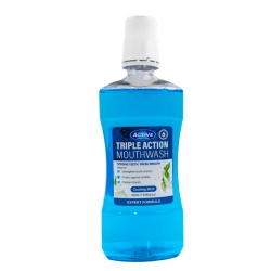 BEAUTY FORMULAS Triple Action Płyn do płukania jamy ustnej 500 ml