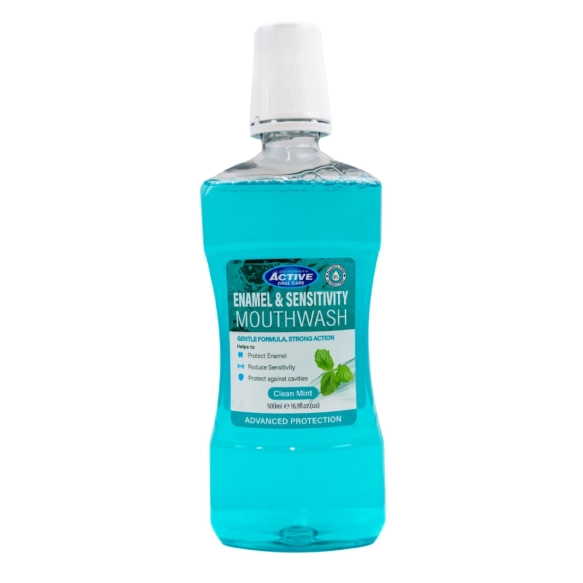 BEAUTY FORMULAS Enamel & Sensitivity Protect Płyn do płukania jamy ustnej 500 ml