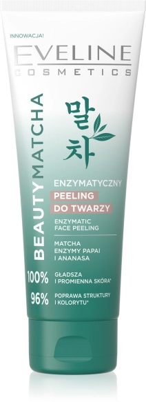 EVELINE Beauty Matcha Enzymatyczny peeling do twarzy 75 ml
