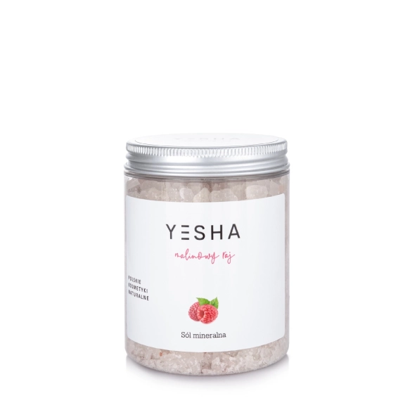 YESHA Sól mineralna do kąpieli Malinowy Raj 400 g