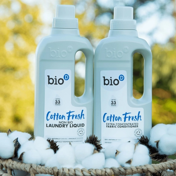 Skoncentrowany, ekologiczny płyn do płukania, COTTON FRESH, Bio-D, 1 litr