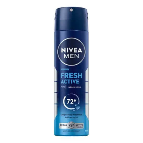 NIVEA MEN Fresh Active Dezodorant w sprayu dla mężczyzn 150 ml