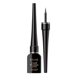 EVELINE Eyeliner czarny liquid precision 2000%