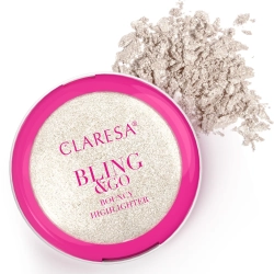CLARESA Bling & Go Bouncy Highlighter Rozświetlacz w kamieniu 01 Moonstone 8,5 g