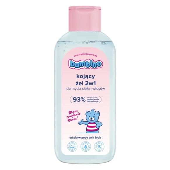 Bambino 2 w 1 Żel kojący dla dla niemowląt 400 ml