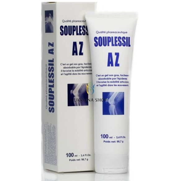 Souplessil AZ, Żel do Masażu Stawów i Pleców, 100 ml