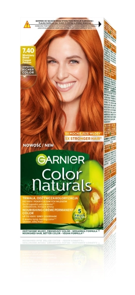 GARNIER Color Naturals  Farba nr 7.40 Miedziany Blond