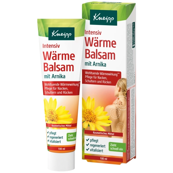 Интенсивный согревающий бальзам с арникой, Kneipp, 100 мл