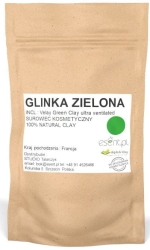 French Green Clay Certified, Esent, 100g