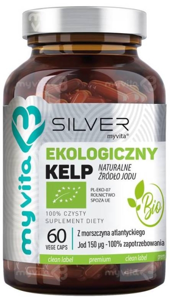 Kelp BIO 100%, Capsules, MyVita SILVER PURE