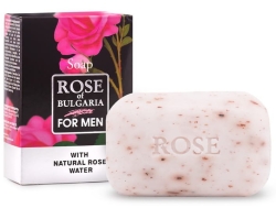 Мыло для мужчин с розой Rose of Bulgaria, 100г