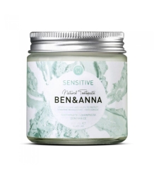 Ben & Anna Toothpaste Sensitive in a Glass Jar, 100 ml