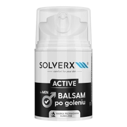 Balsam po goleniu, SOLVERX ACTIVE, 50 ml