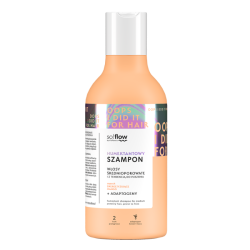 Humektantowy szampon do włosów średnioporowatych i z tendencją do puszenia, So!Flow, 400ml