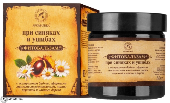 Balsam Ziołowy na Siniaki i Stłuczenia, Aromatika